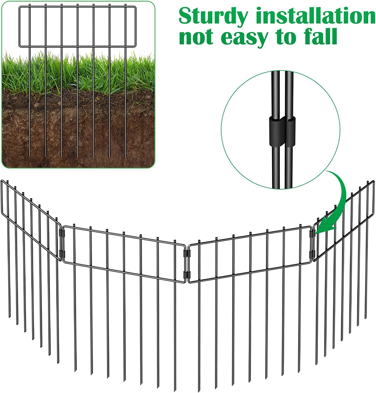 NANANARDOSO ground-ready panels shown in a simple ground setup
