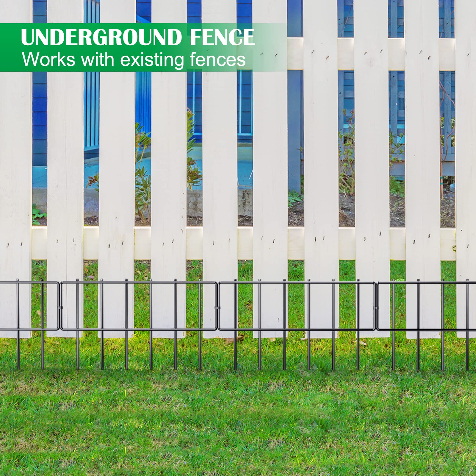 NANANARDOSO multi-use fence for paths, borders, and decorative garden perimeters.