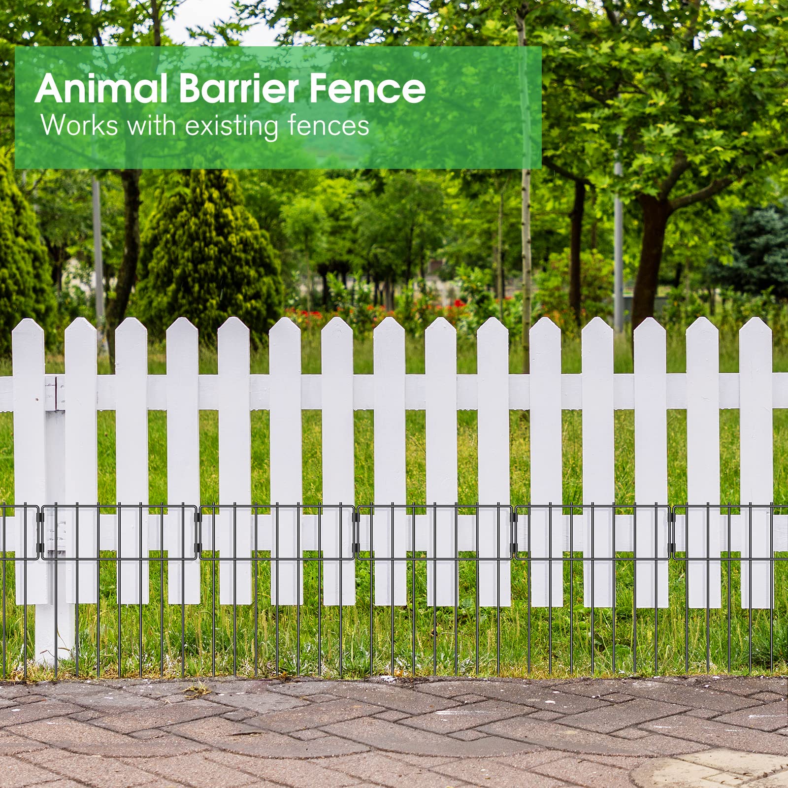 NANANARDOSO outdoor edge fence marking garden boundaries