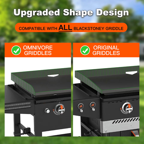 NancyL silicone griddle cover creates a moisture barrier to guard your surface
