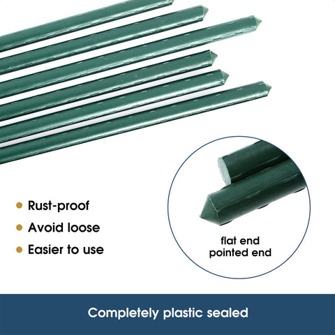 NANOPRETTY stake with pointed end for quick ground insertion