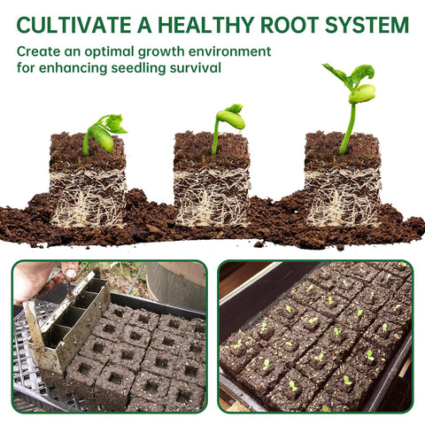 Nanovi pre-formed seed holes streamline seeding in each block.