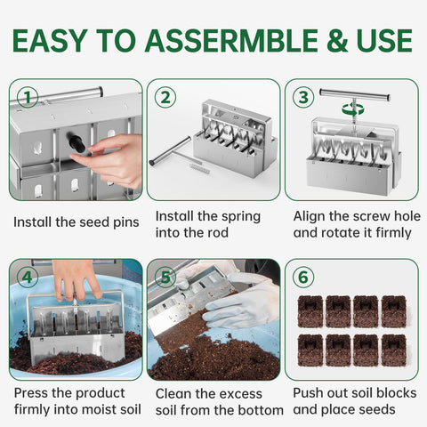 Nanovi zinc-coated steel construction ensures durable, long-lasting use.