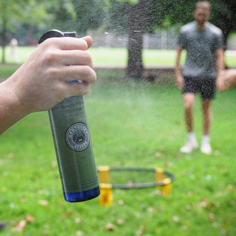 Nantucket Spider Tick Repellent Spray vanilla scent enhances outdoor comfort.