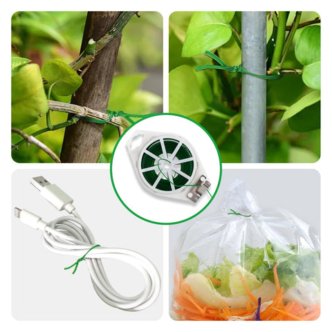NanWantee headphone and cable organization twist ties keep desks tidy.