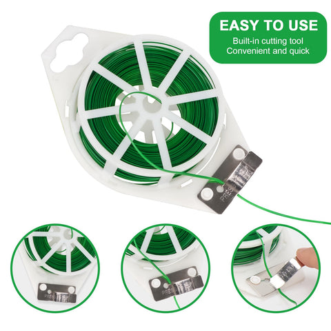 NanWantee office cable-management twist ties organize cords neatly.
