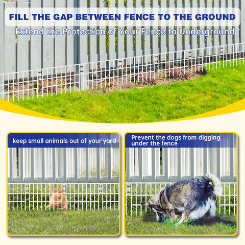 NANYEZH 27 feet garden border showcases long-lasting edge control.