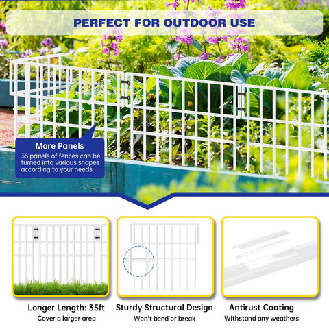 NANYEZH rustproof heavy-duty metal withstands weather and wear.