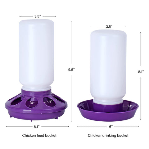 NAOEDEAH durable plastic construction for coop use