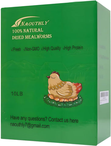 NAOUTHLY packaging seal shows freshness for chicken feed