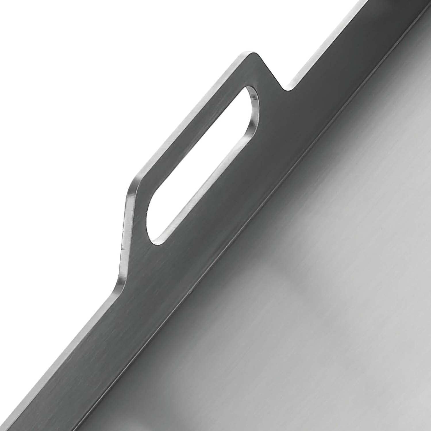 Napoleon even heat performance from thick stainless steel for consistent results.