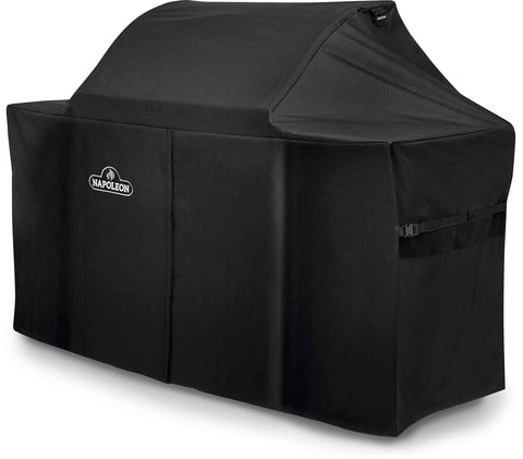 Napoleon Rogue 625 cover air vent for airflow and mildew prevention.