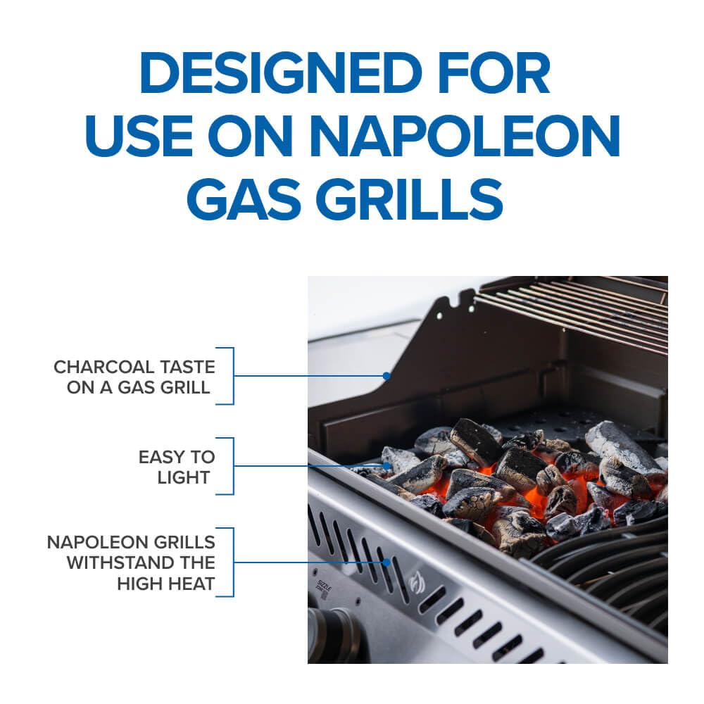 Napoleon tray fits most Napoleon gas grills for flexibility