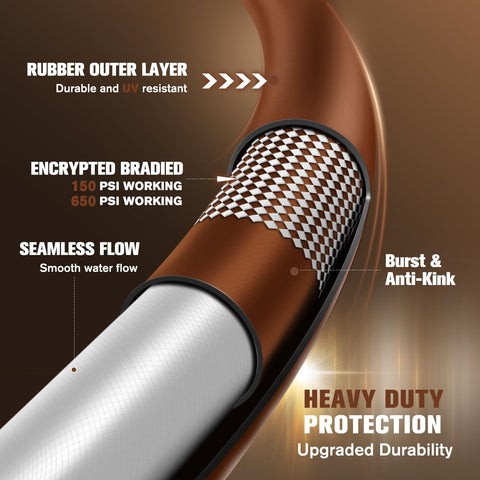 NARTURIO hose kink resistance demonstrated by flexible, tangle-free setup.