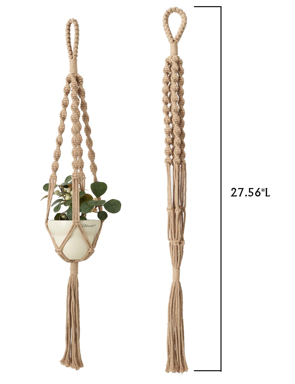Two-pack display showcases versatile planter setups.