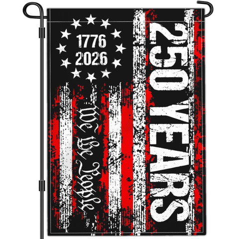 NASIAN 250th anniversary flag front view shows durable 3-ply polyester for all-season display.