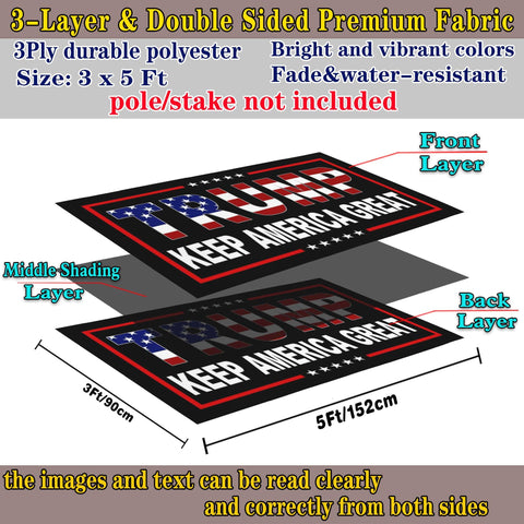NASIAN flag with brass grommets for secure, easy mounting.