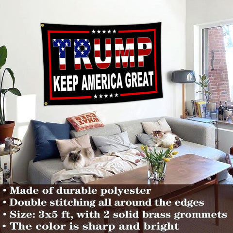 NASIAN durable polyester flag resists fading for long outdoor life