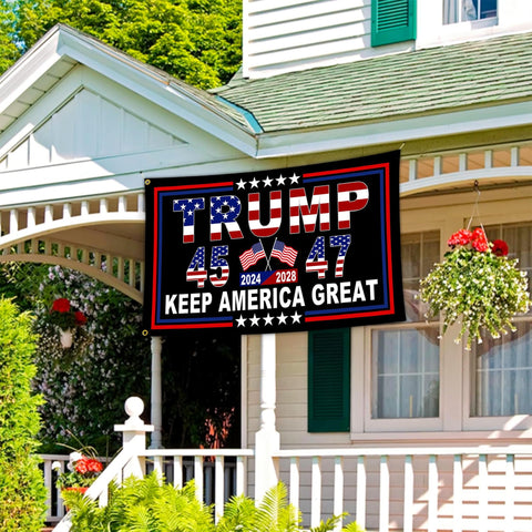 NASIAN flag double-sided print readable from both sides in any yard