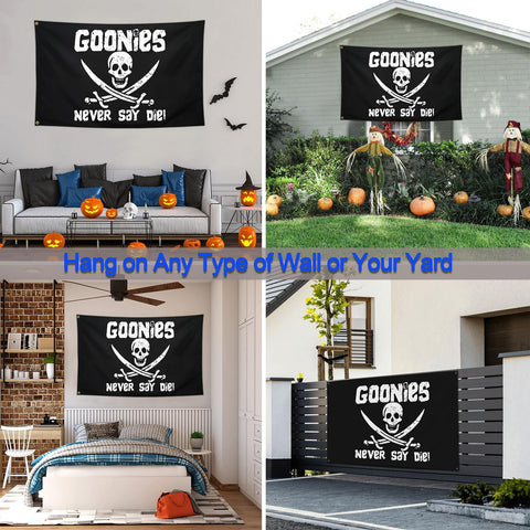 Versatile NASIAN flag decor for boat, dorm, office, or man cave.