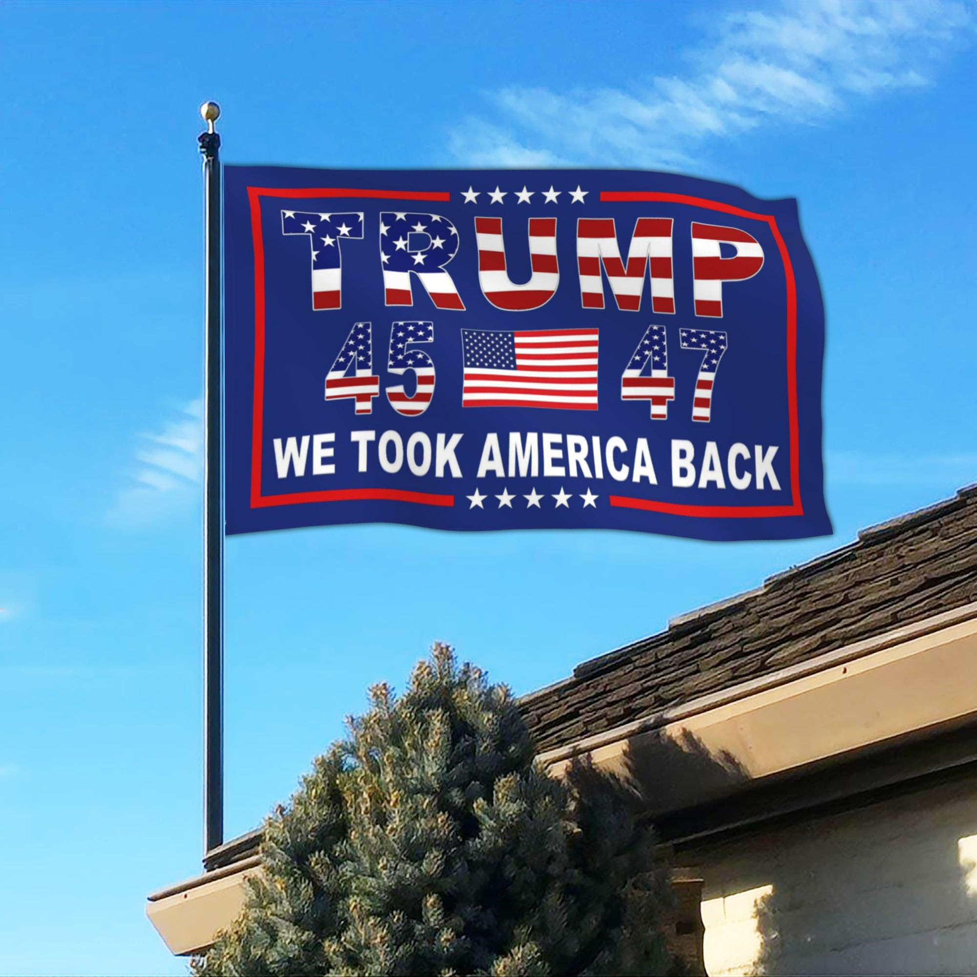 NASIAN patriotic outdoor decor to highlight your home.