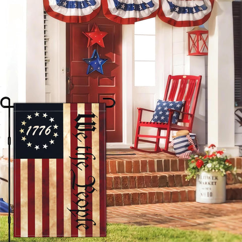 NASIAN patriotic decor flag 12x18 enhancing curb appeal