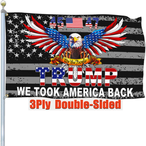 NASIAN patriotic flag with eagle design for outdoor display, durable colors.
