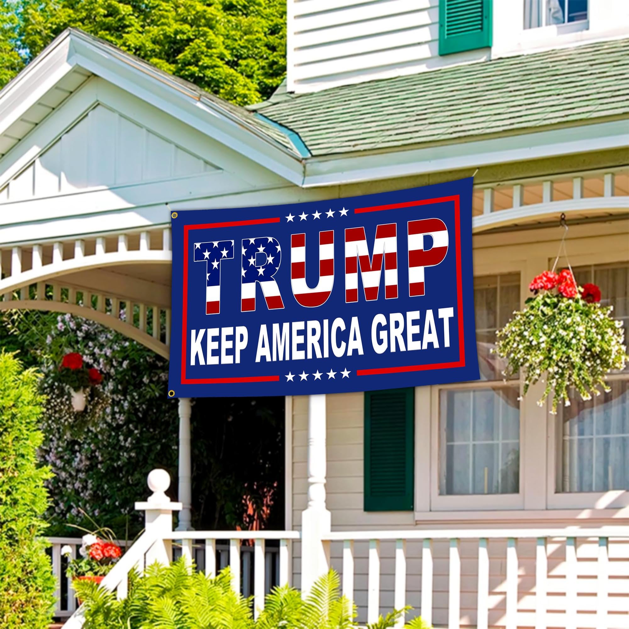 NASIAN waterproof polyester flag resists fading under sunlight