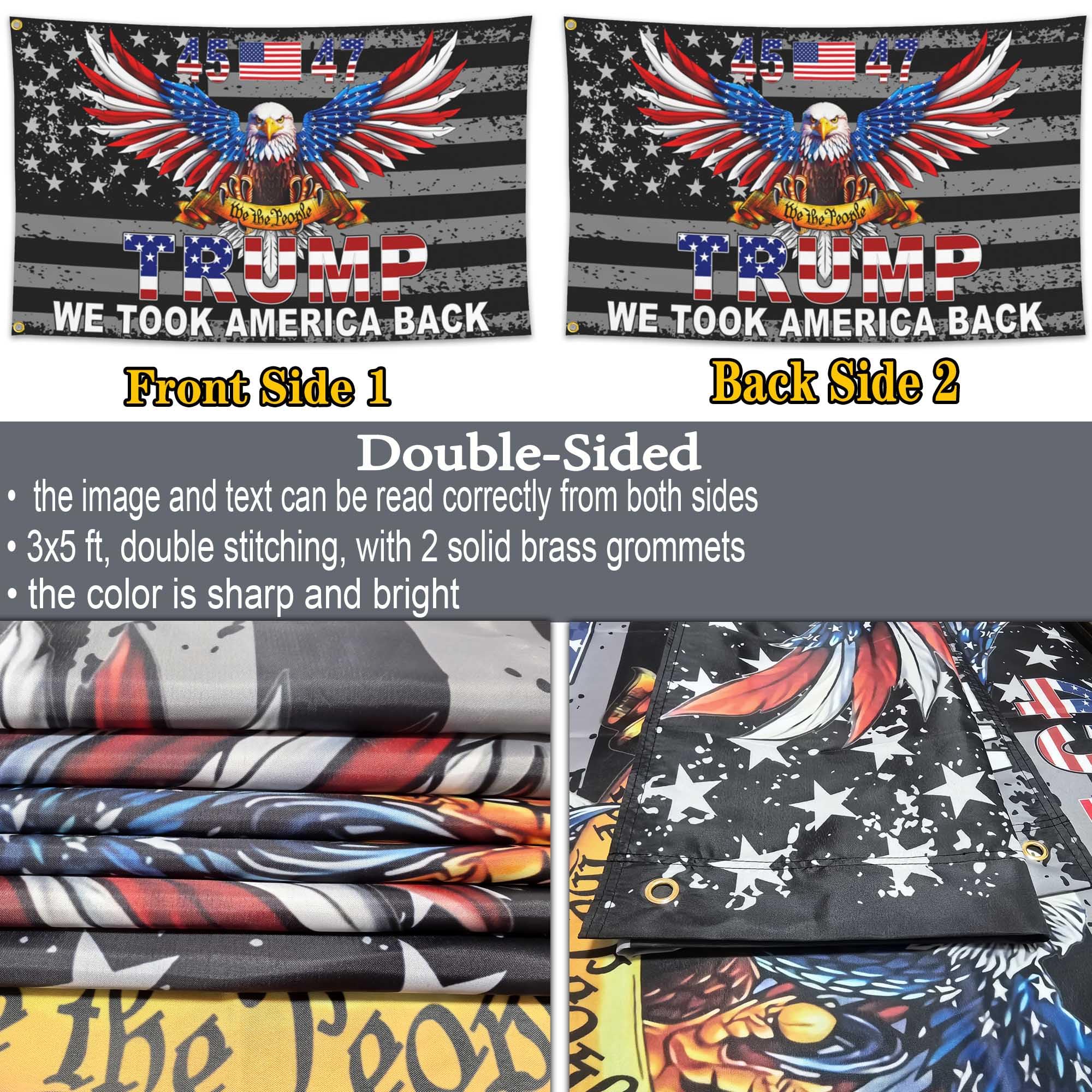 NASIAN weatherproof flag with UV coating for year-round use.
