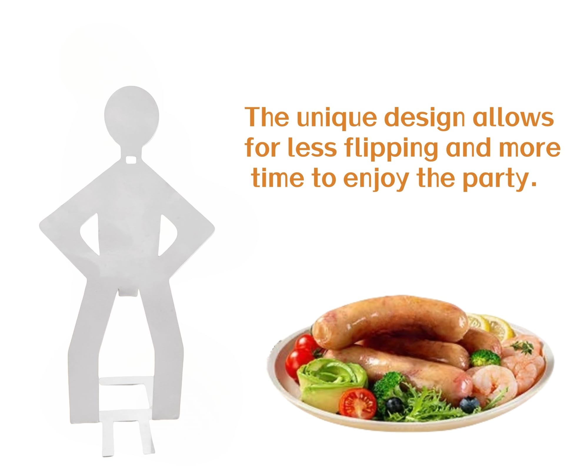 Natalieenati humorous grill gadget that makes sausage prep easier