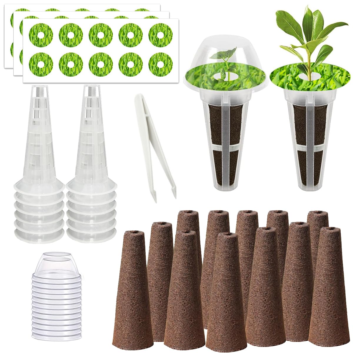 Natalolo 67-seed pod kit for Aerogarden setup improves seed germination