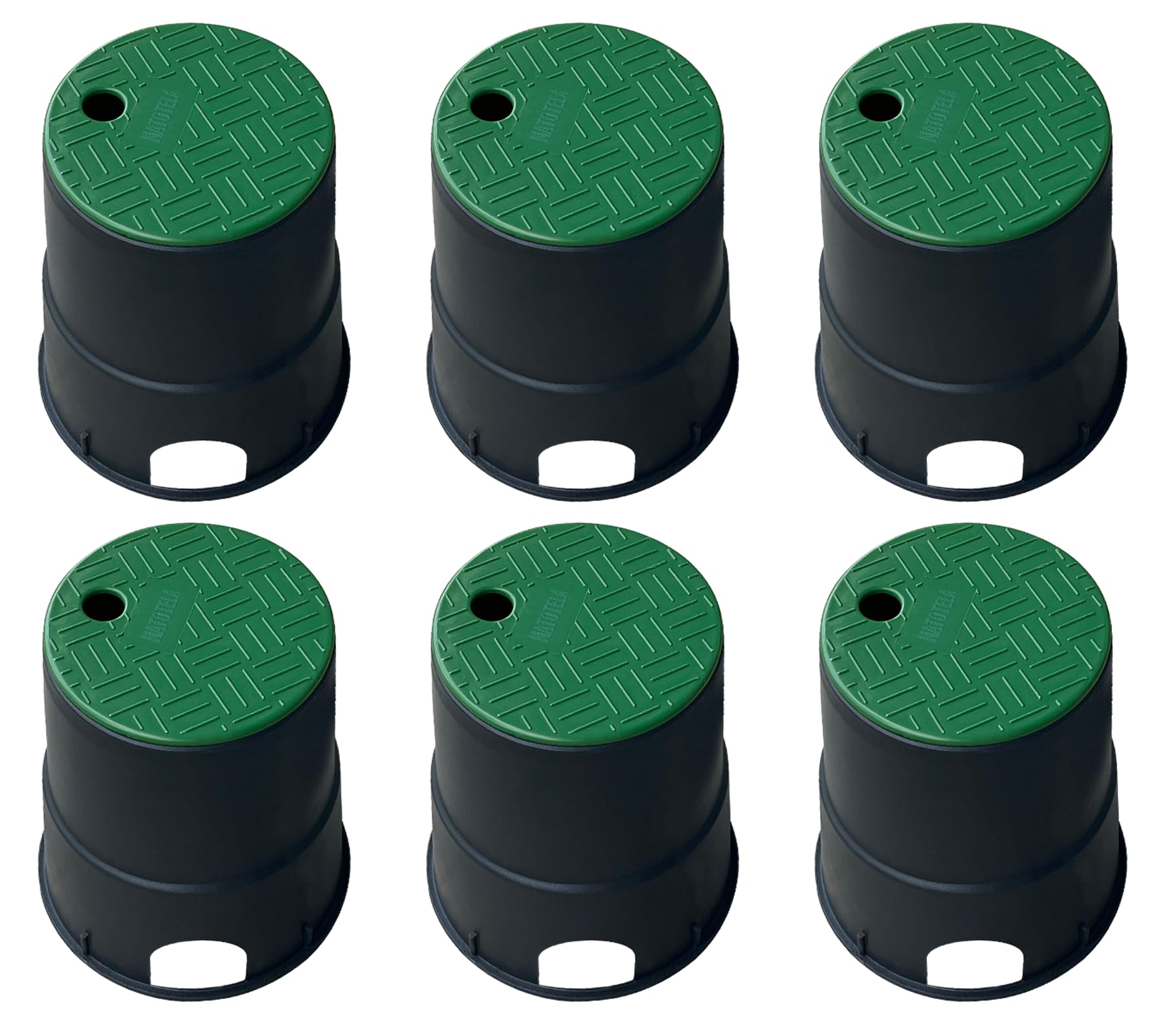 Natotela durable PP valve box with anti-slip lid for reliable outdoor irrigation.