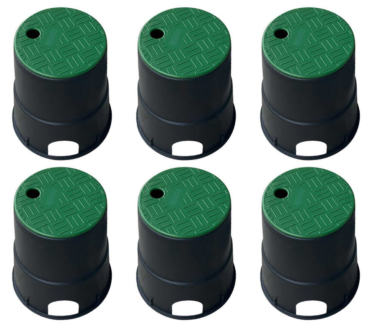 Natotela durable PP valve box with anti-slip lid for reliable outdoor irrigation.