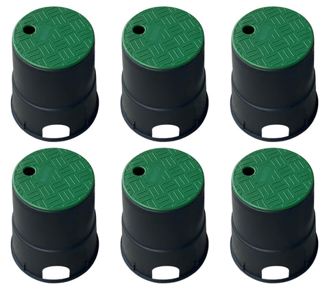 Natotela durable PP valve box with anti-slip lid for reliable outdoor irrigation.