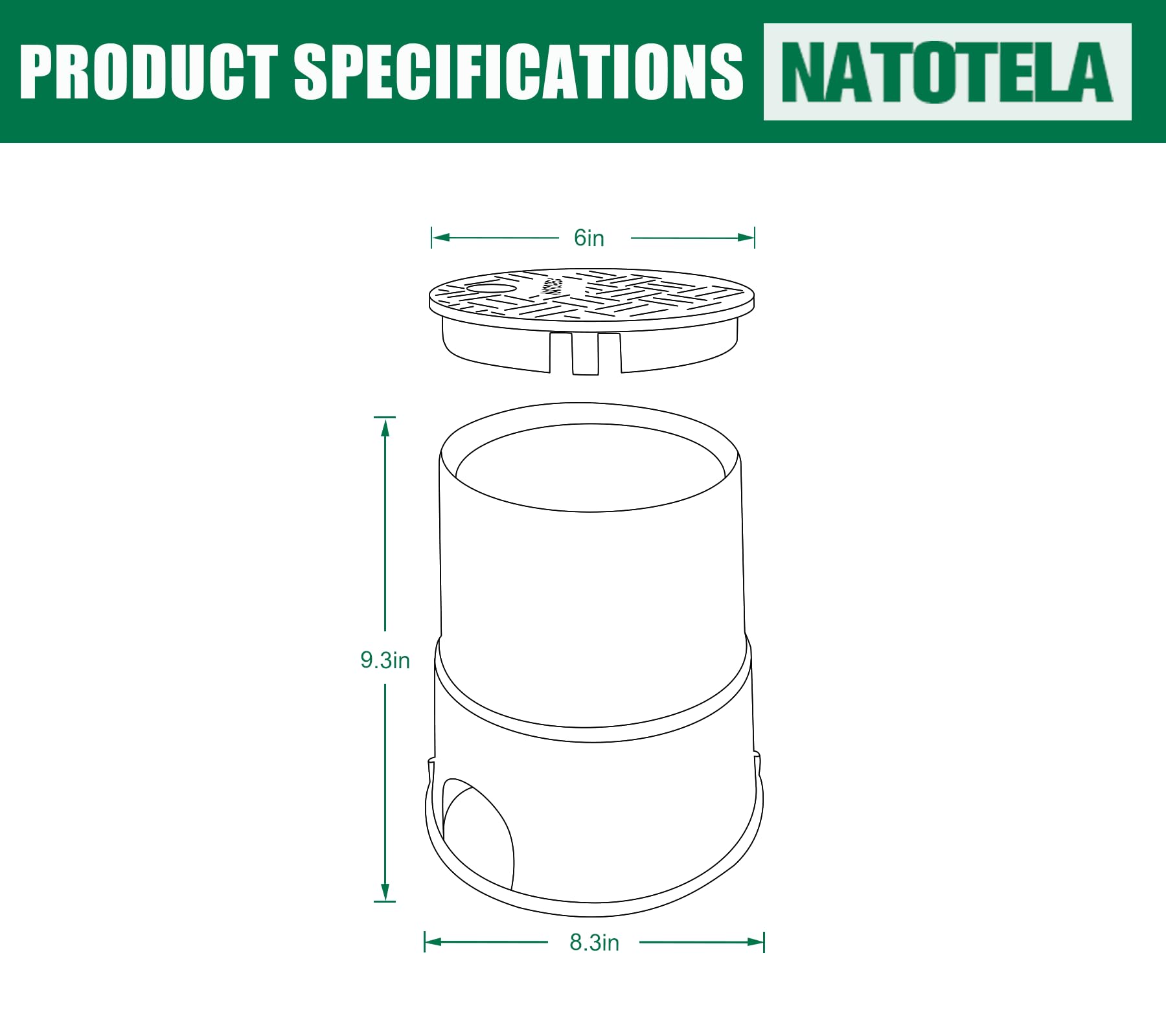 Natotela valve box range supports various landscaping projects and maintenance tasks