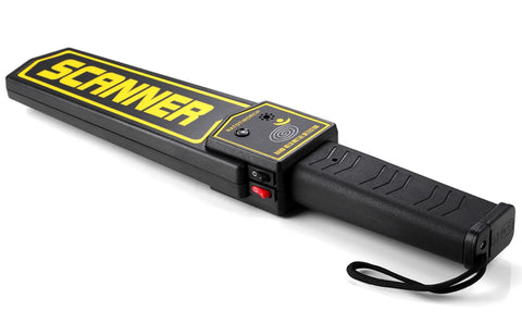 Natotinorch handheld security wand detects concealed metal objects quickly.