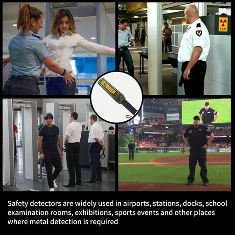 Natotinorch security wand ideal for airports, museums, schools, and events.