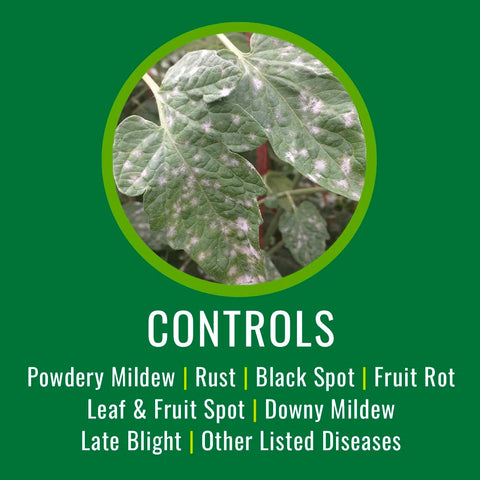 NATRIA Disease & Fungus Control bottle ready for indoor and outdoor gardening