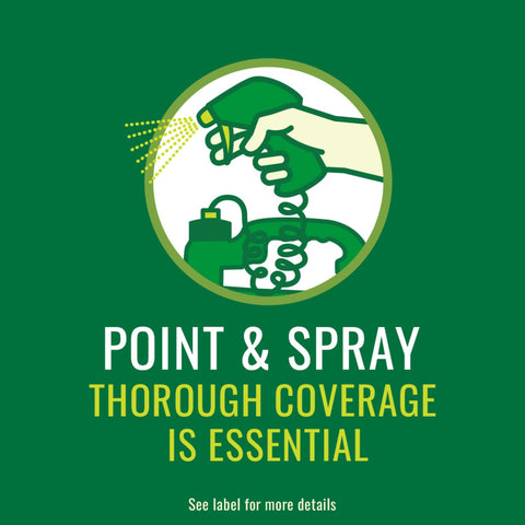 Natria Insecticidal Soap targets aphids and mealybugs with fast-acting action.