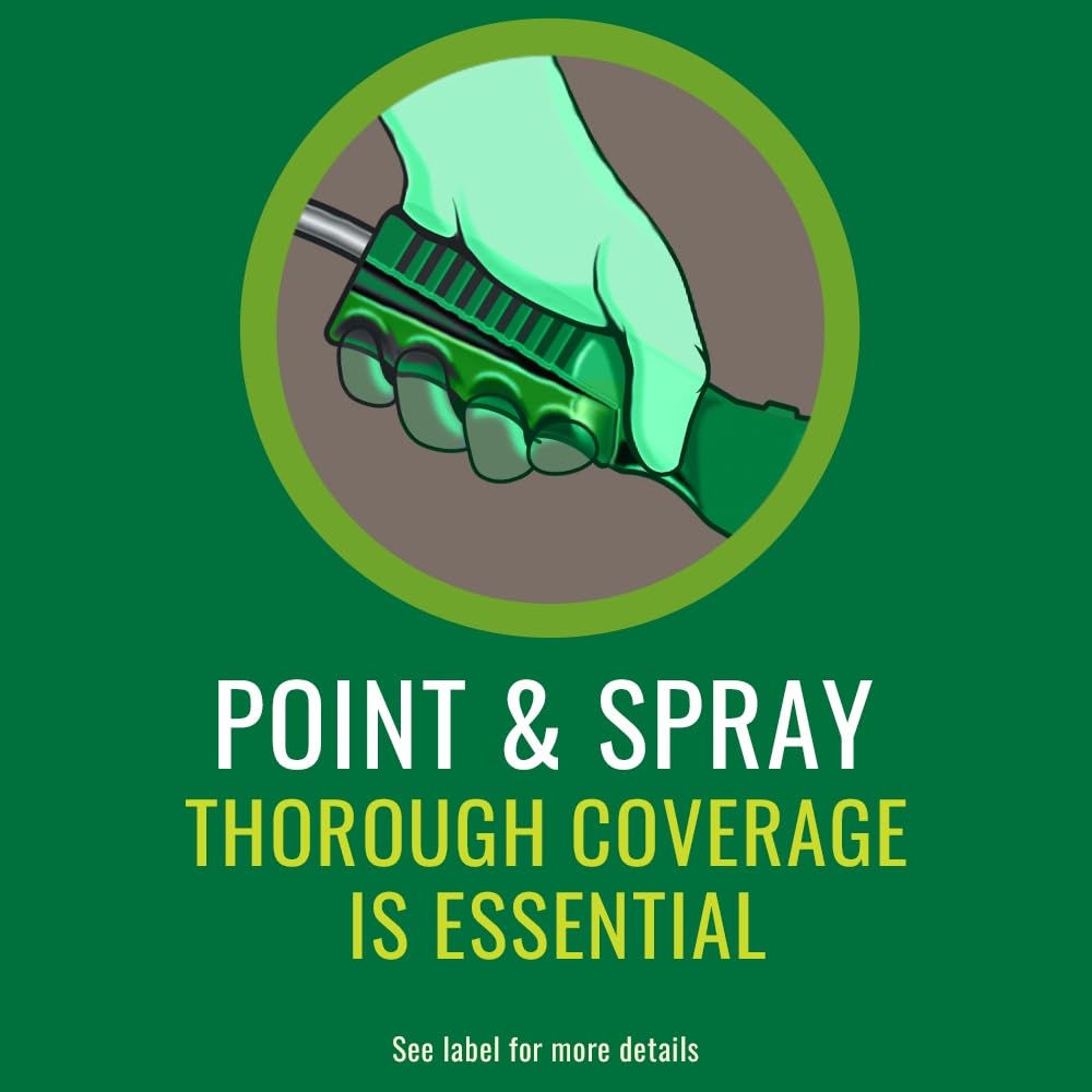 Spot-treatment at the center of a weed for precise application