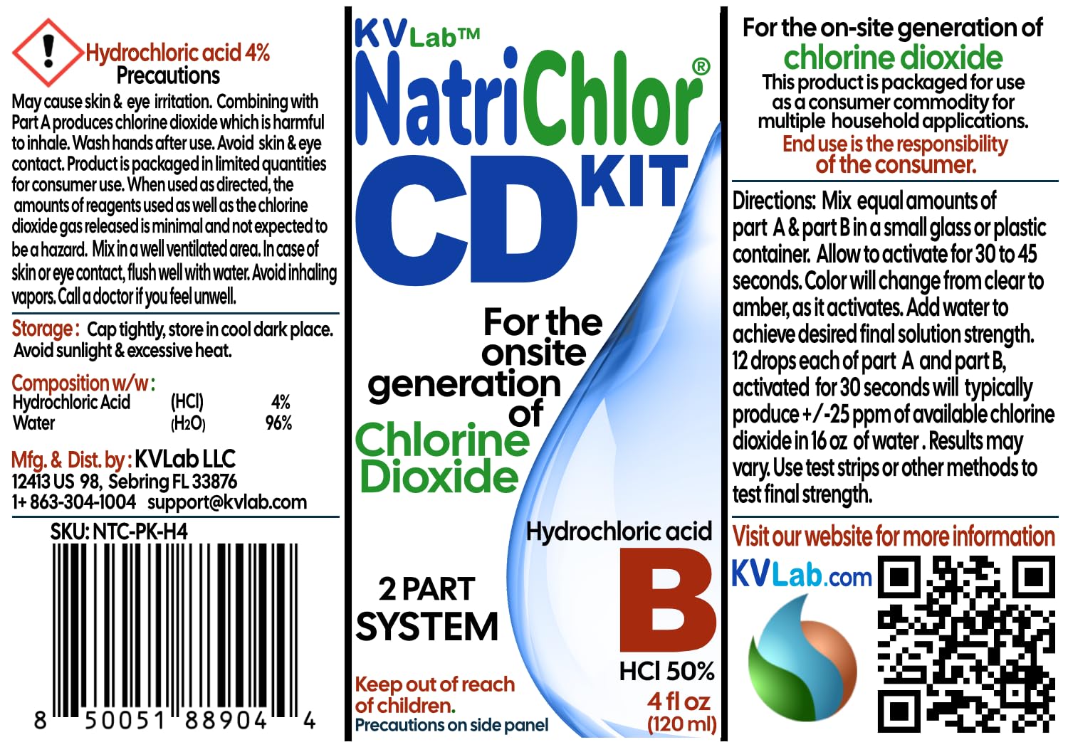 NatriChlor CD Set DIY cleaning application on practical home tasks.