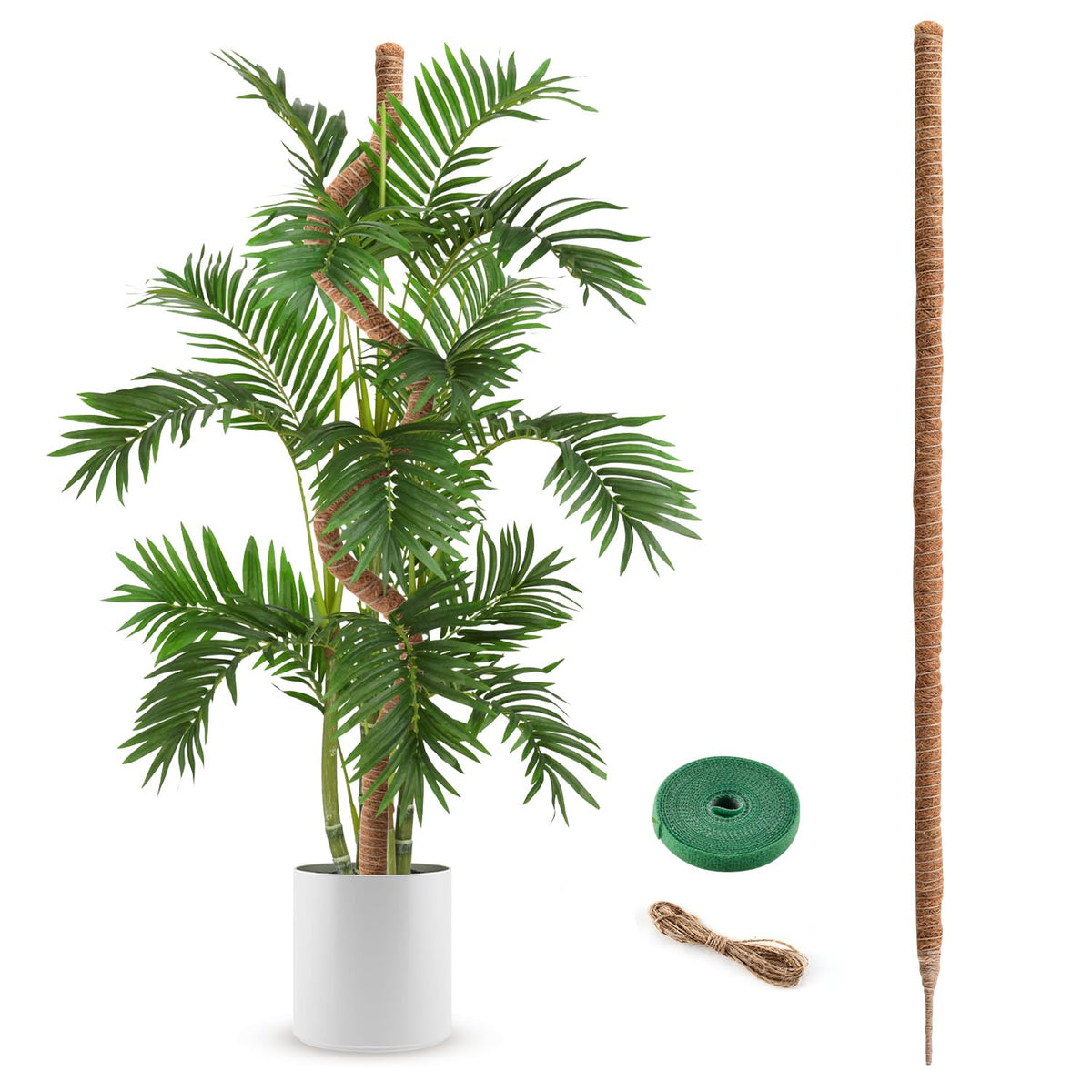 NATSUKY moss pole 63inch bendable supports Monstera upward growth