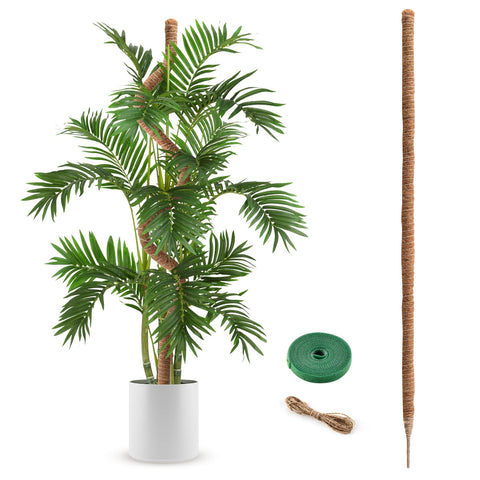 NATSUKY moss pole 63inch bendable supports Monstera upward growth