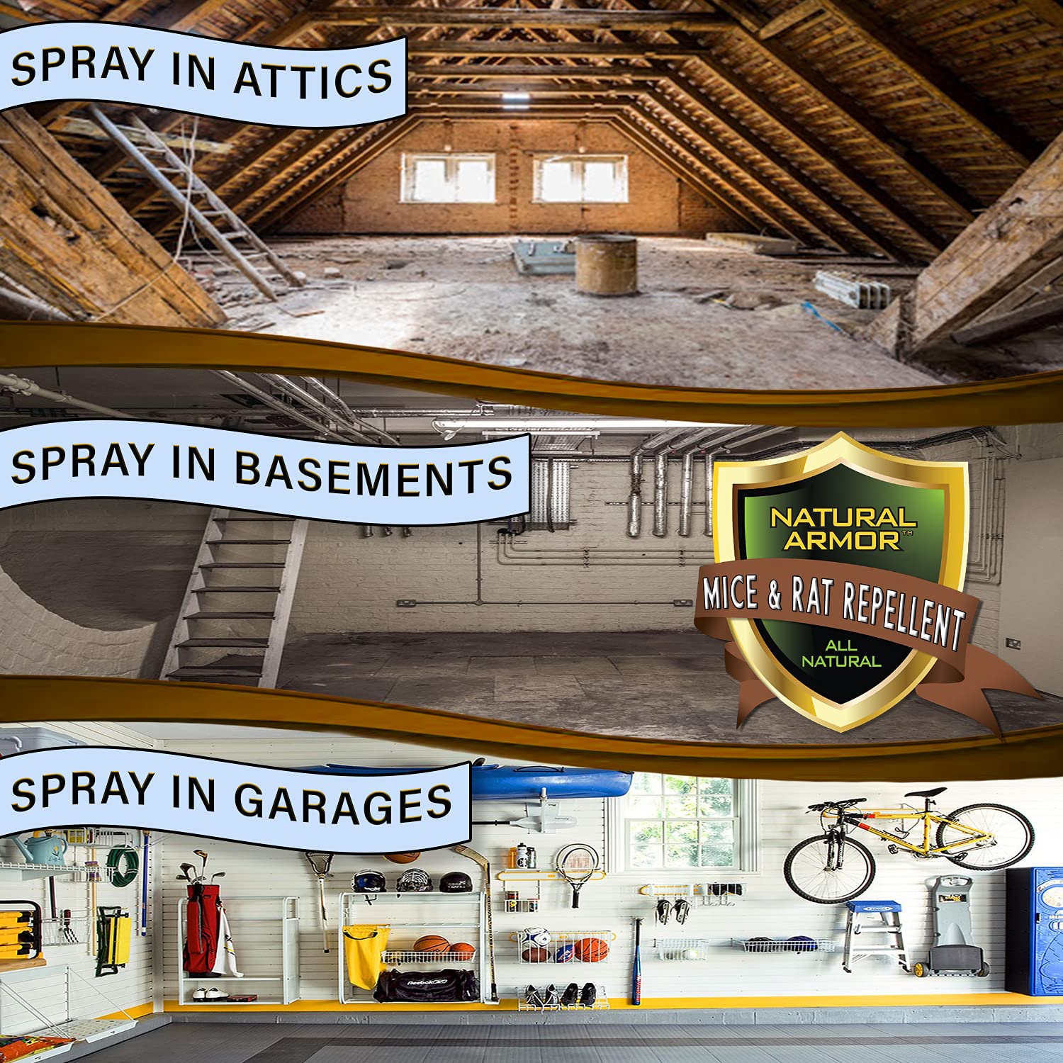 Natural Armor Indoor-Outdoor-application-visual demonstrates versatile use across home and yard.