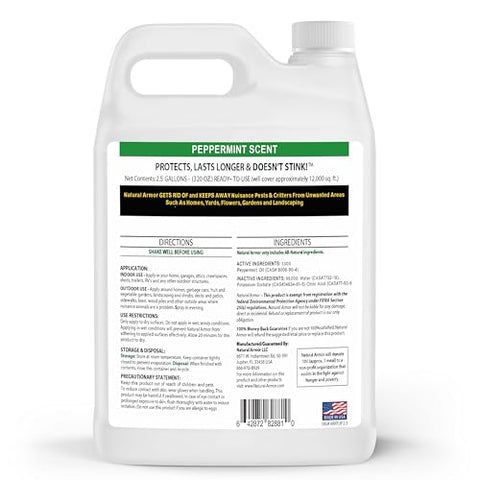 Natural Armor outdoor garden use deters pests while protecting plants and landscaping.