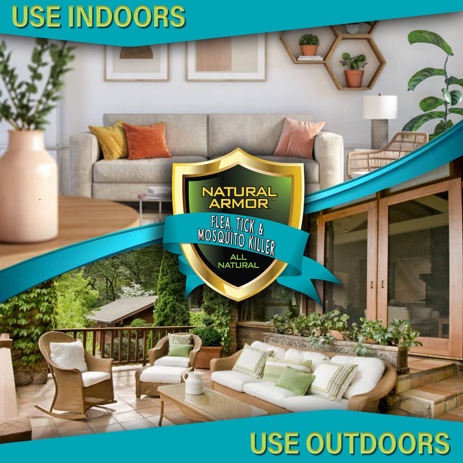 Natural Armor pet-safe home pest control for yards and porches
