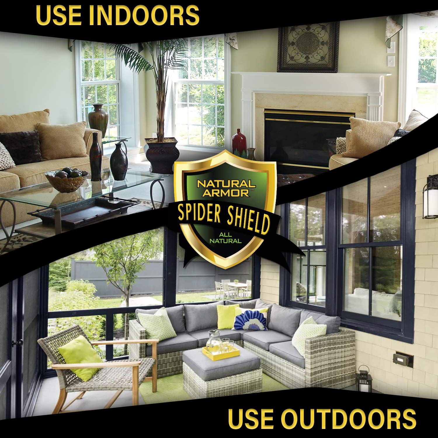 Natural Armor Spider Killer Spray covers up to 1,000 square feet.