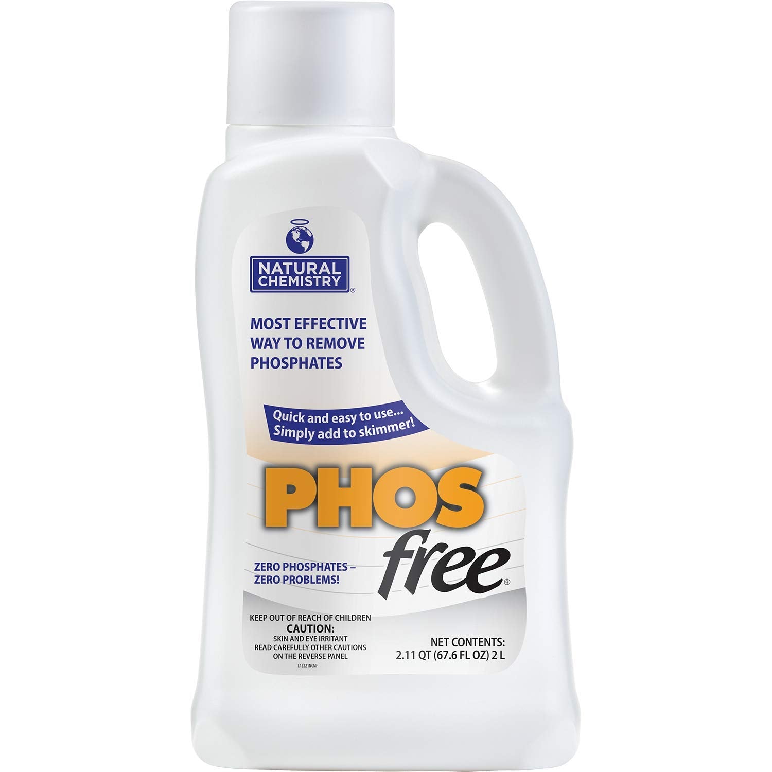 Natural Chemistry Phosfree coating on filter media improves filtration and lowers maintenance
