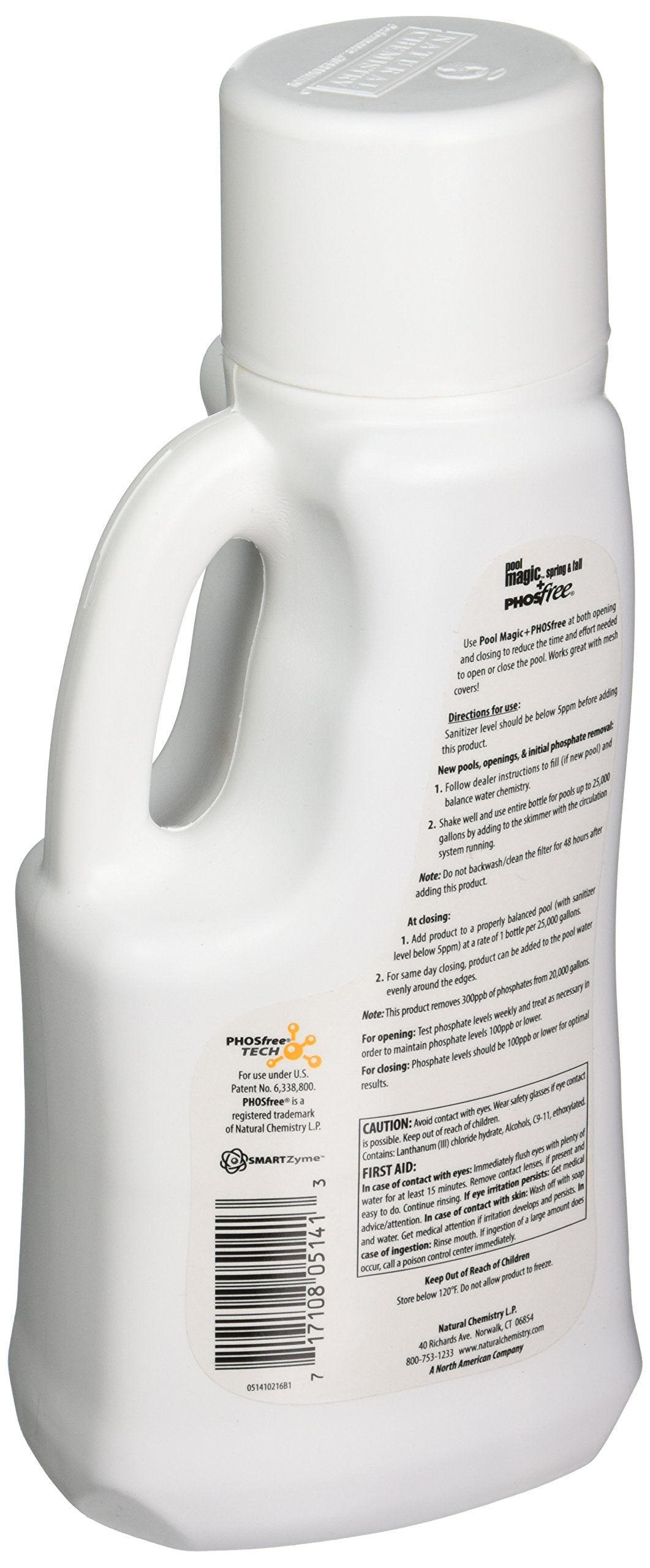 Pool Magic + PhosFree enables phosphate removal for clearer water.