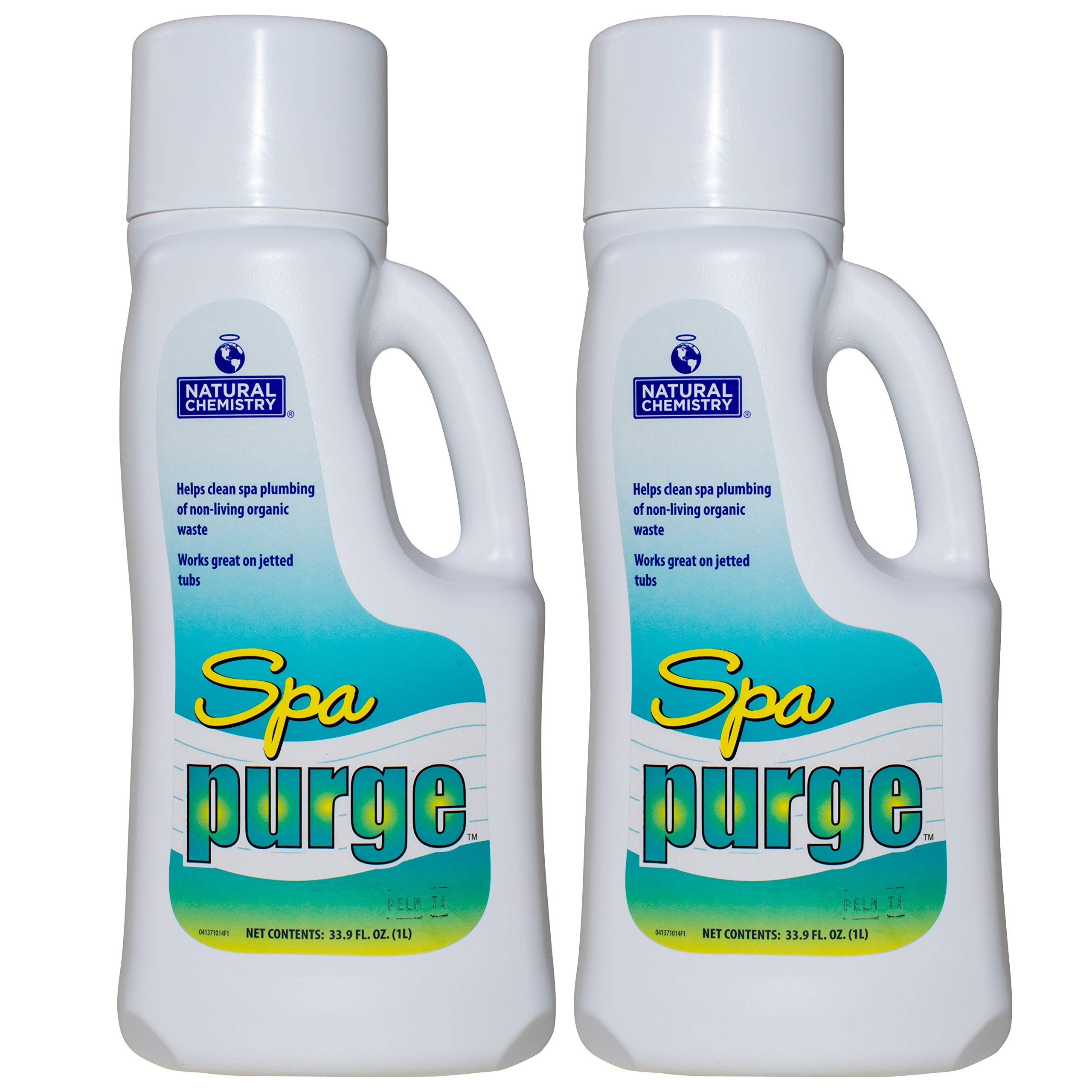 Natural Chemistry Spa Purge bottle promotes clear water and reduced spa odors.